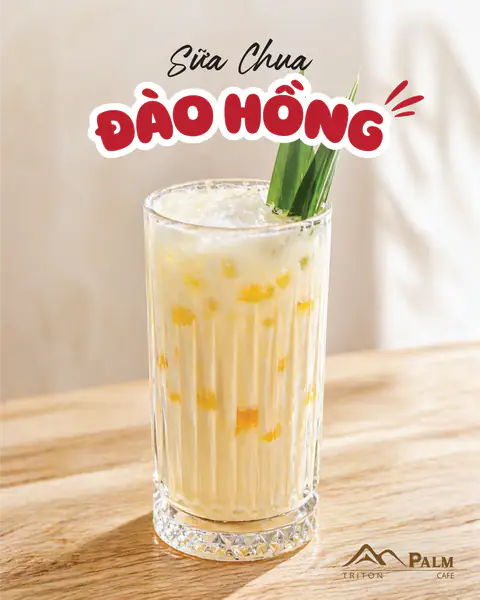 Sữa Chua Đào Hồng