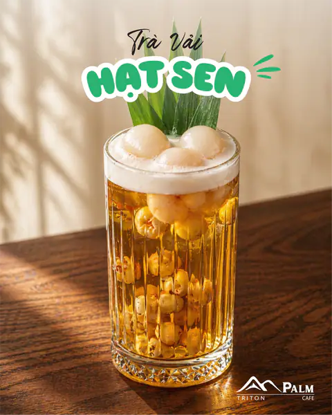 Trà Vải Hạt Sen