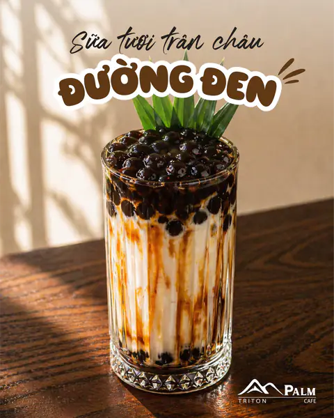 Sữa Tươi Trân Châu Đường Đen